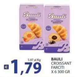 Supermercati Bruscoli Bauli croissant farciti offerta