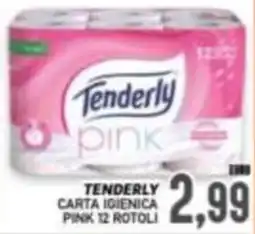 Supermercato Papale Tenderly carta igienica pink offerta