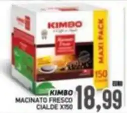 Supermercato Papale Kimbo macinato fresco cialde offerta