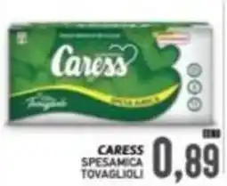 Supermercato Papale Caress tovaglioli offerta