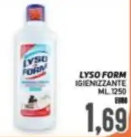 Supermercato Papale Lyso Form igienizzante offerta