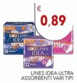 Diper Lines idea ultra assorbenti offerta