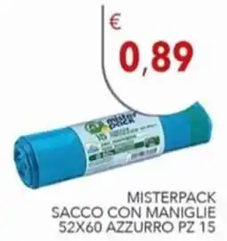 Diper Misterpack sacco con maniglie offerta