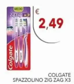 Diper Colgate spazzolino zig zag offerta