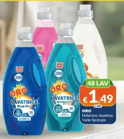 Mister Risparmio Oro Detersivo lavatrice offerta