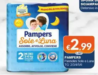 Pampers Pannolini Sole e Luna