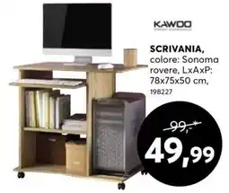Dipo Arredamenti Scrivania Kawoo offerta