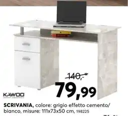 Dipo Arredamenti Scrivania Kawoo offerta