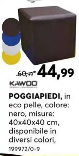 Dipo Arredamenti Poggiapiedi Kawoo offerta