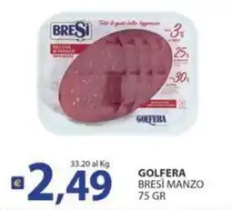 Supermercati Bruscoli Golfera Bresi Manzo offerta