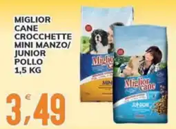 Supermercati Bruscoli Miglior cane crocchette mini manzo/pollo junior offerta