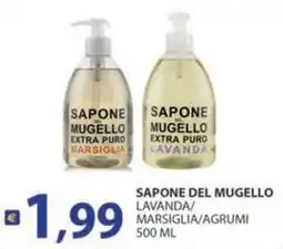 Supermercati Bruscoli Sapone del Mugello Lavanda/Marsiglia/Agrumi offerta