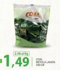 Supermercati Bruscoli Coal bietola lavata offerta