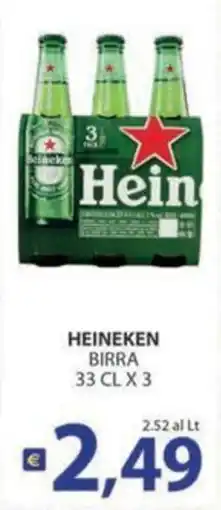 Supermercati Bruscoli Heineken birra offerta