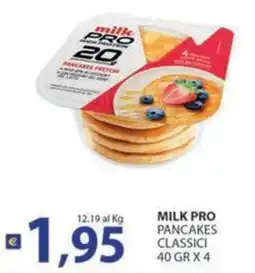 Supermercati Bruscoli Milk Pro Pancakes Classici offerta