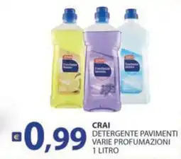 Supermercati Bruscoli Crai Detergente Pavimenti offerta