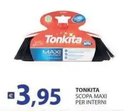 Supermercati Bruscoli Tonkita scopa maxi per interni offerta