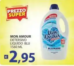 Supermercati Bruscoli Mon Amour Detersivo Liquido Blu offerta