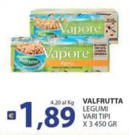 Supermercati Bruscoli Valfrutta Vapore Farro offerta