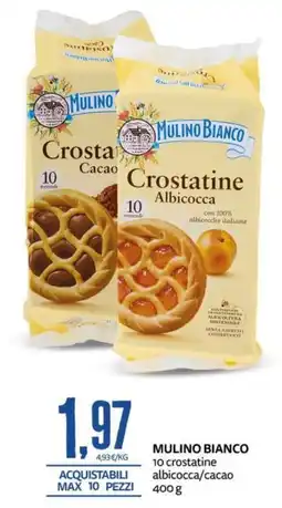 PRO7 Supermercati Mulino Bianco crostatine albicocca/cacao offerta
