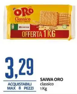 PRO7 Supermercati Saiwa oro classico offerta