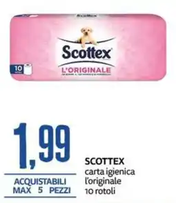PRO7 Supermercati Scottex carta igienica l'originale offerta