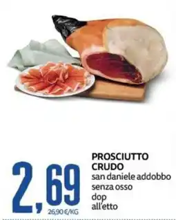 PRO7 Supermercati Prosciutto crudo san daniele addobbo offerta