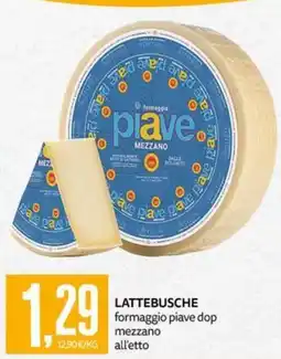 PRO7 Supermercati formaggio piave dop mezzano offerta