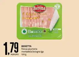 PRO7 Supermercati Beretta fresca salumeria mortadella bologna igp offerta