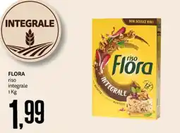 PRO7 Supermercati Flora riso integrale offerta