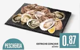 PRO7 Supermercati Ostriche concave offerta