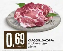 PRO7 Supermercati Capocollo/Coppa di suino con osso offerta
