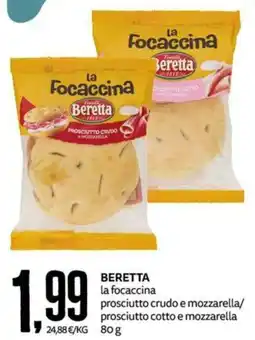 PRO7 Supermercati Beretta la focaccina offerta