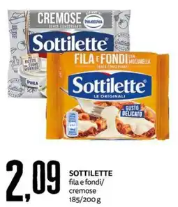 PRO7 Supermercati Sottilette fila e fondi/cremose offerta
