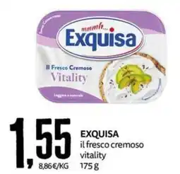 PRO7 Supermercati Exquisa il fresco cremoso vitality offerta