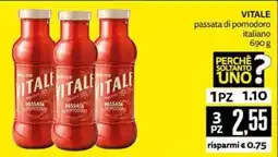 PRO7 Supermercati Passata di pomodoro Vitale offerta