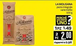 PRO7 Supermercati La Molisana pasta integrale offerta