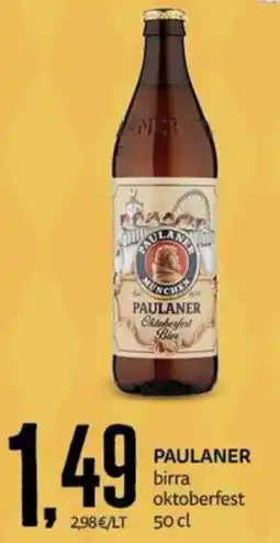 PRO7 Supermercati Paulaner birra oktoberfest offerta