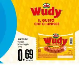PRO7 Supermercati Aia Wudy wurstel al formaggio offerta