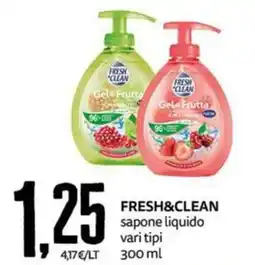 PRO7 Supermercati FRESH&CLEAN sapone liquido offerta