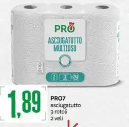 PRO7 Supermercati PRO7 asciugatutto offerta