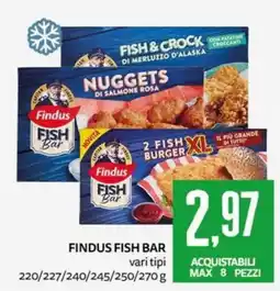 PRO7 Supermercati Findus Fish Bar offerta