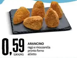 PRO7 Supermercati Arancino ragù e mozzarella offerta