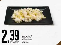 PRO7 Supermercati Baccalà all'insalata offerta