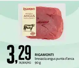 PRO7 Supermercati Rigamonti bresaola angus punta d'anca offerta
