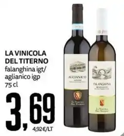 PRO7 Supermercati Falanghina IGT / Aglianico IGP La Vinicola del Taterno offerta