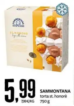 PRO7 Supermercati Sammontana torta st. honorè offerta