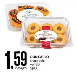 PRO7 Supermercati Don Carlo snack dolci offerta