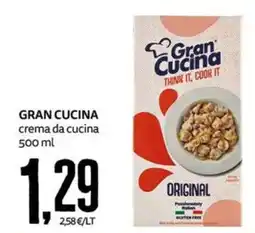 PRO7 Supermercati Gran Cucina crema da cucina offerta