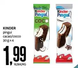 PRO7 Supermercati Kinder Pinguì cacao/cocco offerta